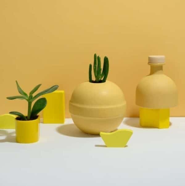 Bol vert pour décoration maison