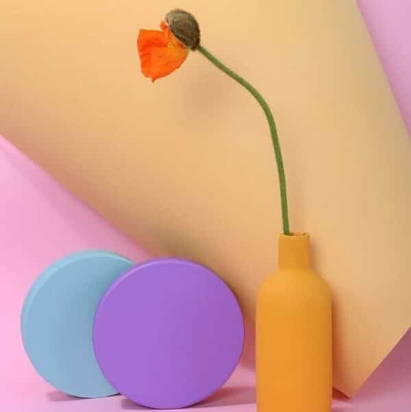 Vases porcelaine de couleur